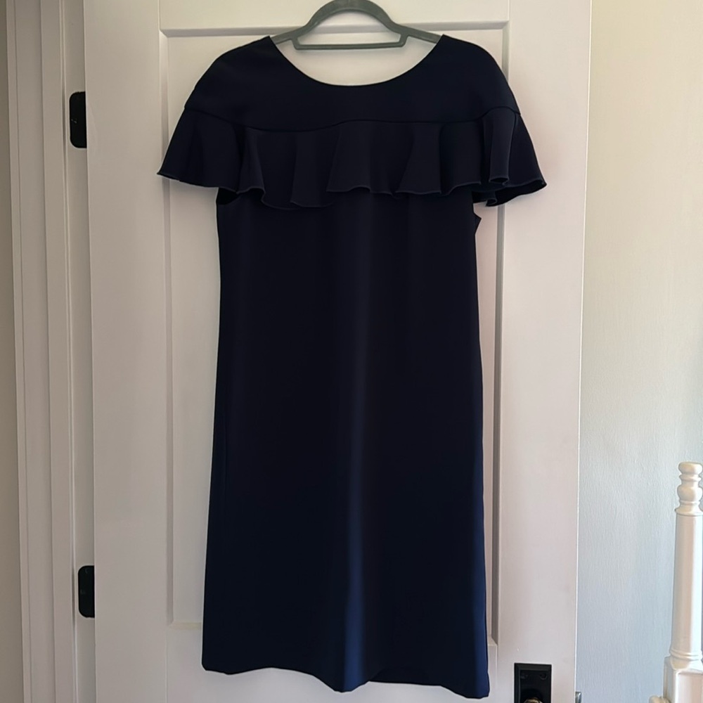 Trina Turk navy business dress - size 8